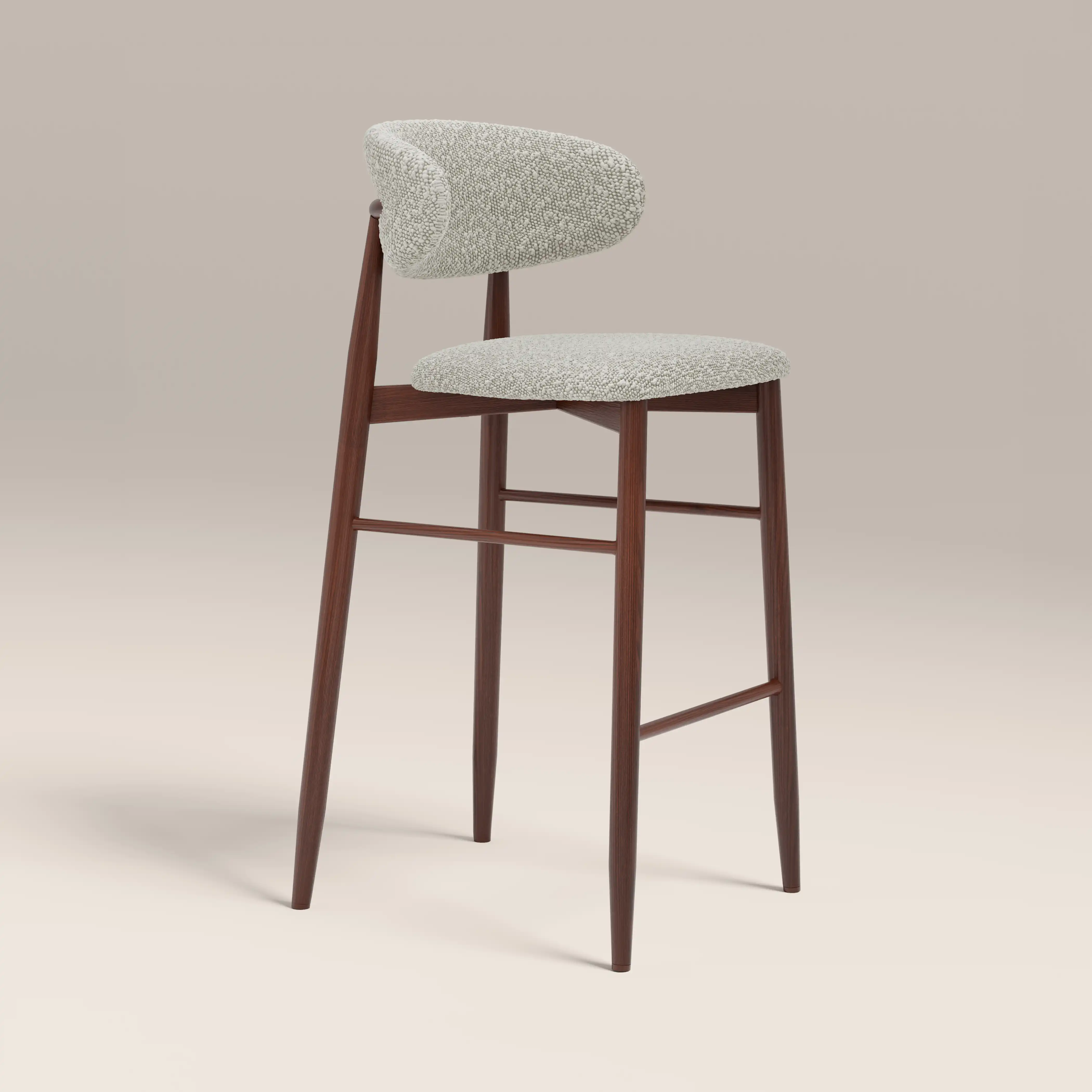 Atelier Counter Stool Speckled Stone Walnut